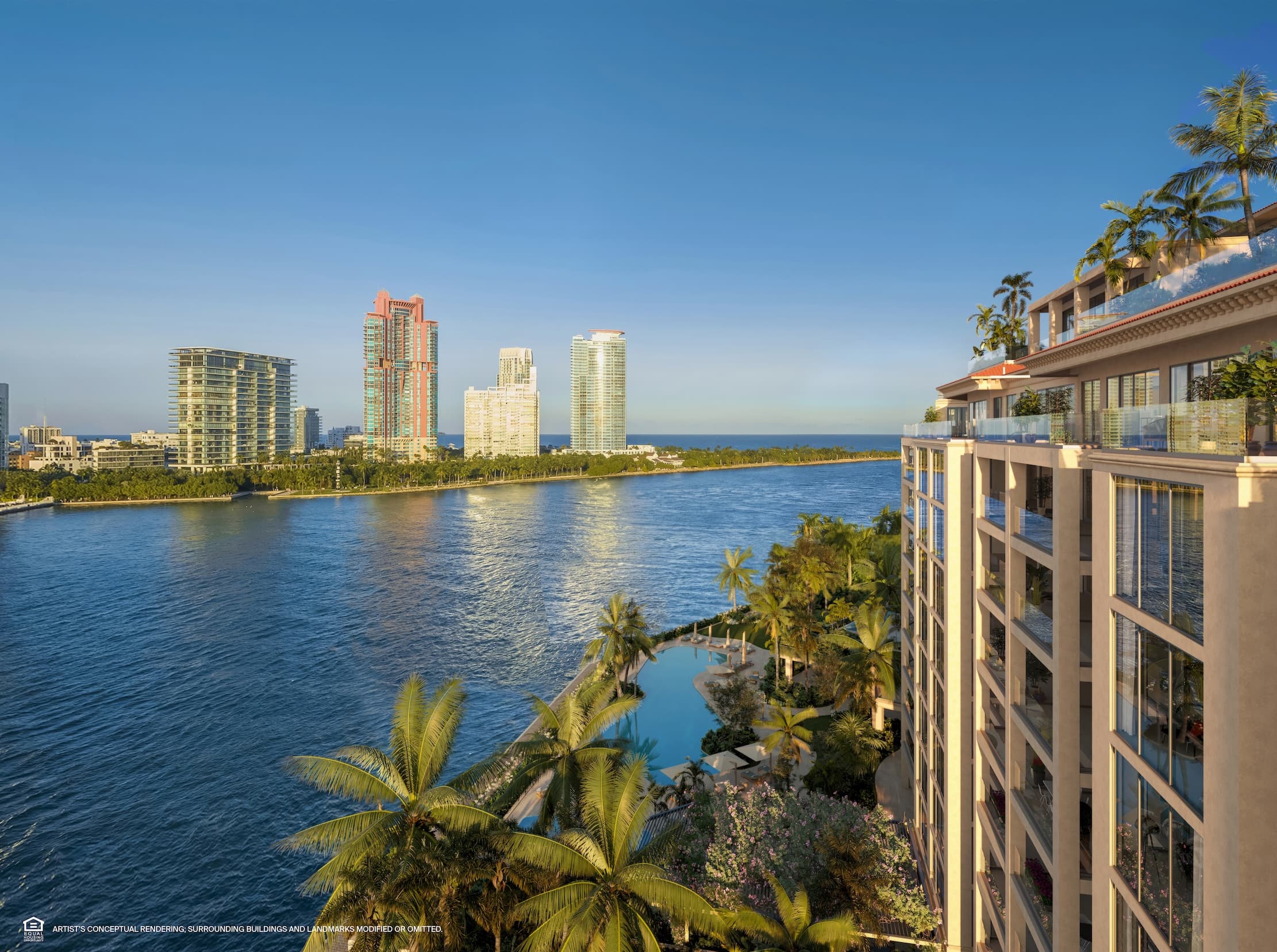 The Residences at Six Fisher Island view